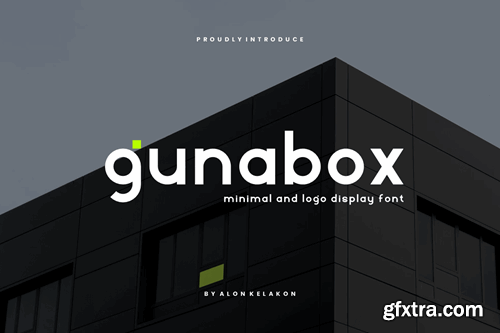 Gunabox - Minimal and Logo Font 8YLB29F