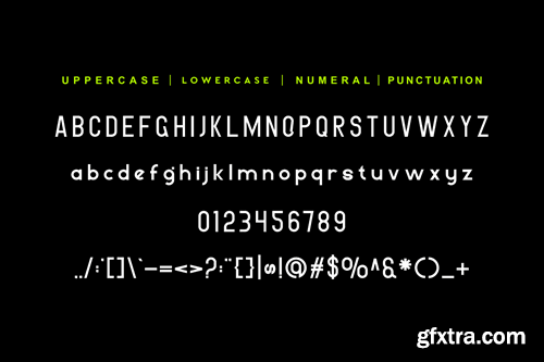 Gunabox - Minimal and Logo Font 8YLB29F