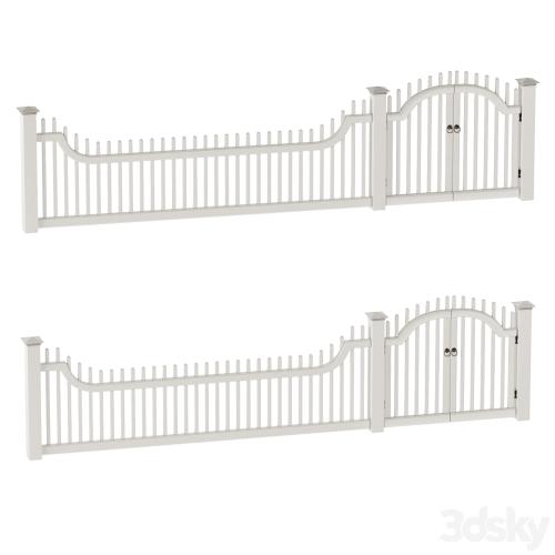 PVC fence