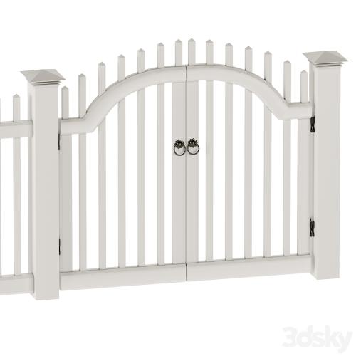 PVC fence