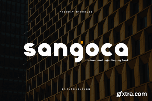 Sangoca - Sans Serif Logo Font G8P6D45