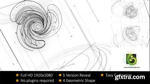 Videohive Geometric Sketch Reveal Logo 54476232