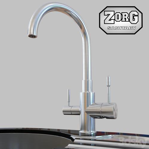 Kitchen sink and faucet ZorG