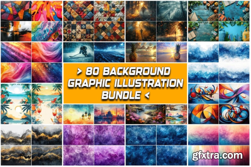 CreativeFabrica  - Background Graphic Illustration Bundle