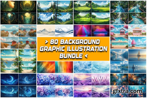 CreativeFabrica  - Background Graphic Illustration Bundle