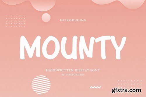 Mounty - Handwritten Display Font BHBSKED