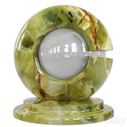 Pbr Marble - Green Onyx