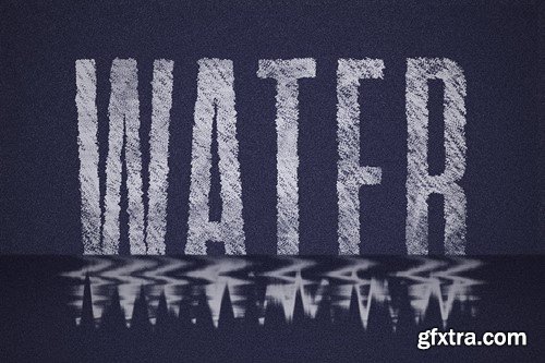 Water Surface Text Effect TJ3RE3U