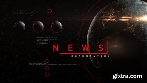 Videohive Realistic News Intro 54463900