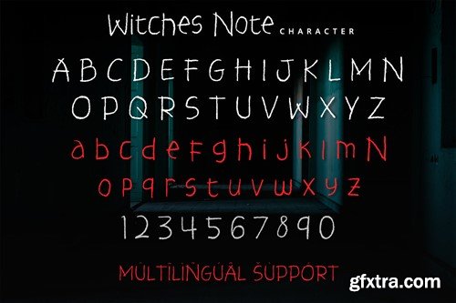 Witches Note Y3W7FNB