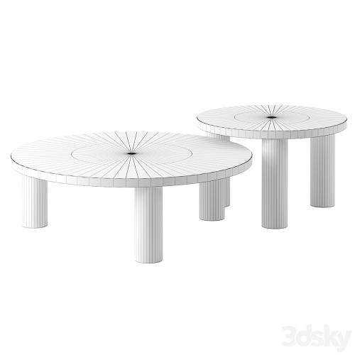 Post coffee tables by Ferm Living