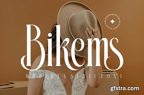 Bikems Modern Serif Font 8XJH8SE