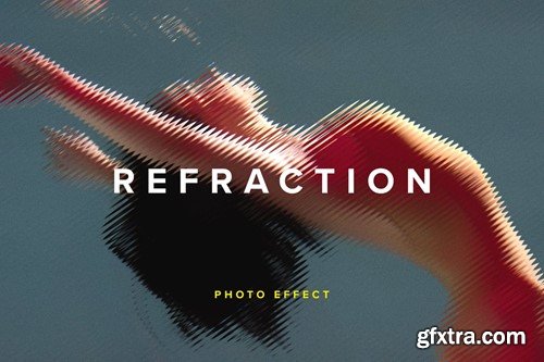 Refraction Glass Photo Effect 8RKK9HP