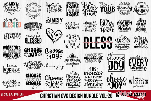 CreativeFabrica  - Christian SVG Design Bundle Vol-26