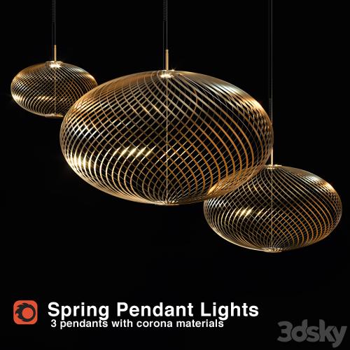 Tom Dixon Spring Pendants