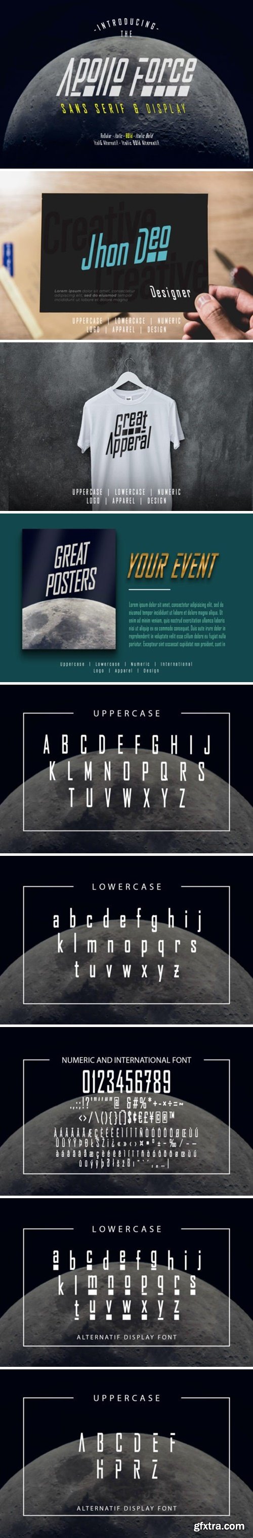 Apollo Force Font