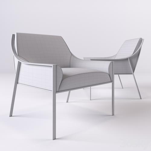 HOLLY HUNT AILERON OCCASIONAL CHAIR