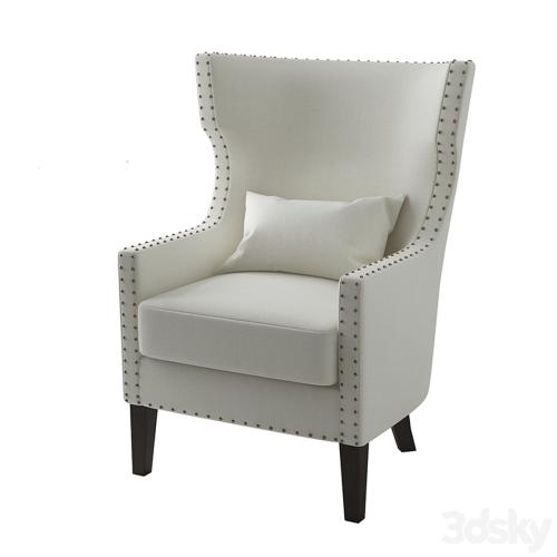 Villa Berkley Wing Back Club Chair.