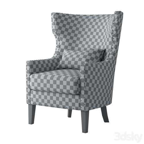 Villa Berkley Wing Back Club Chair.