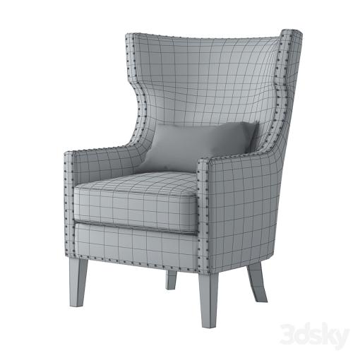 Villa Berkley Wing Back Club Chair.