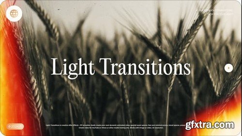 Videohive Light Transitions 54489177