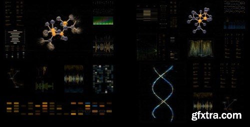 Videohive Science HUD Elements 13299629