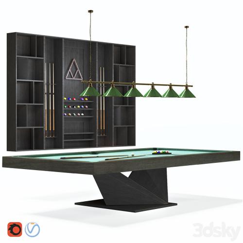 Billiard room set