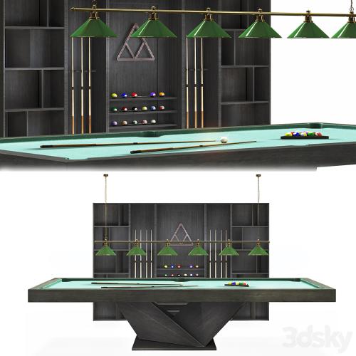 Billiard room set