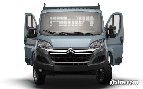 Citroen Jumper SingleCab Tipper HQInterior 2023 Model