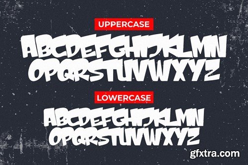 Urban Truck - Thick Graffiti Font BTPVE92