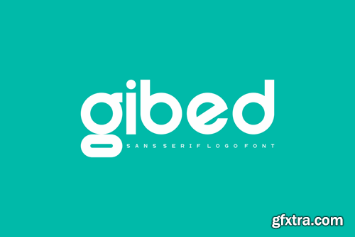 Gibed - Sans Serif Logo Font NVGHRZG