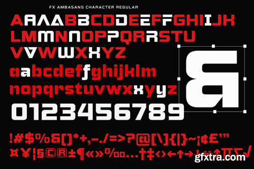 FX Ambasans - Sans Serif Family RGH5ZGD