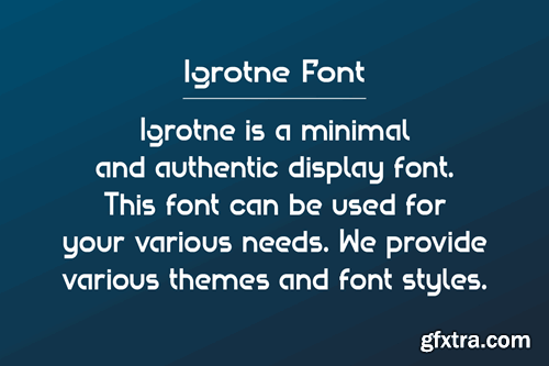 Igrotne Logo Font UWSNWPY