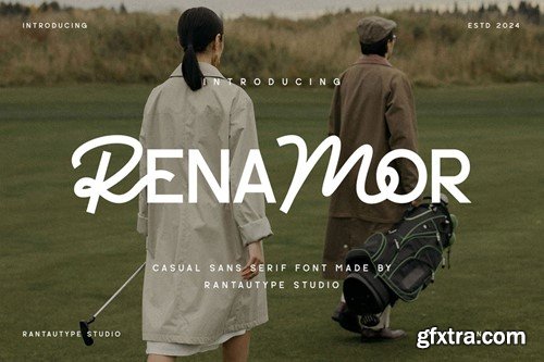 Renamor Hybrid Sans Font UAGFVER