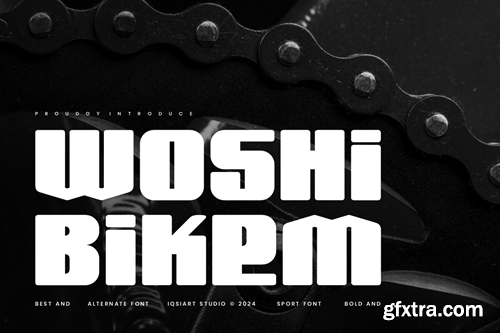 Woshi Bikem - Automotive & Sport Font JJ9WYJ7