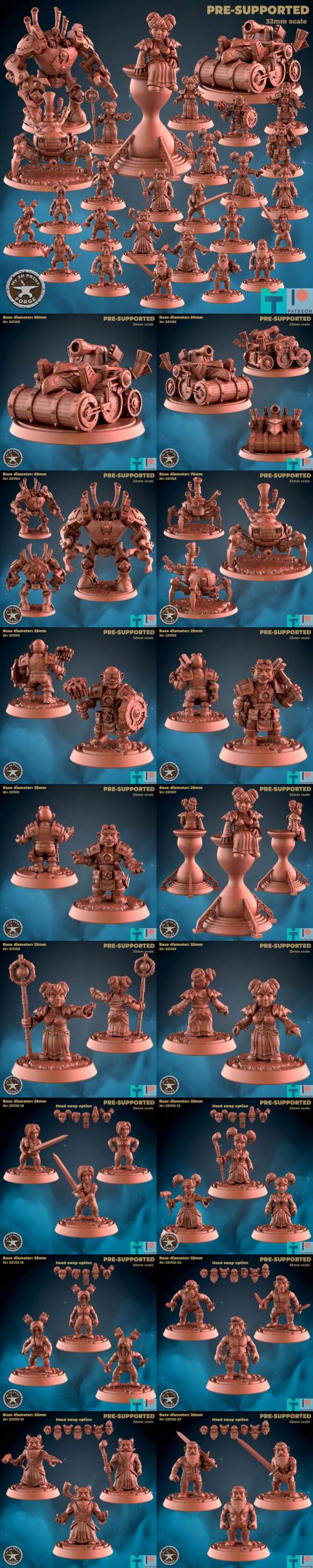 Gnomes v2 Bundle – 3D Print Model