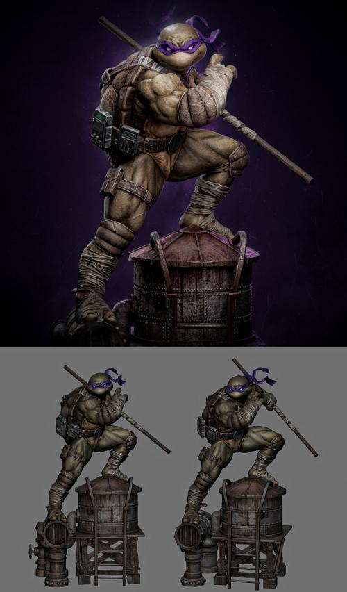 TMNT – Donatello – 3D Print Model