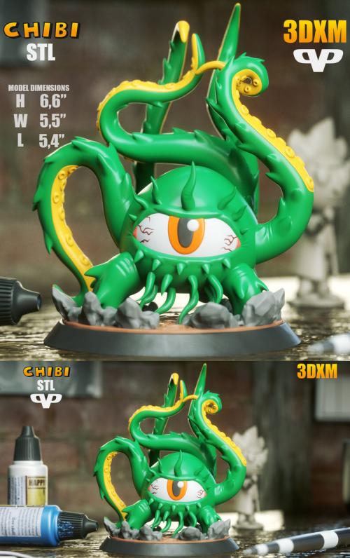 3DXM – Gorath Chibi – 3D Print Model