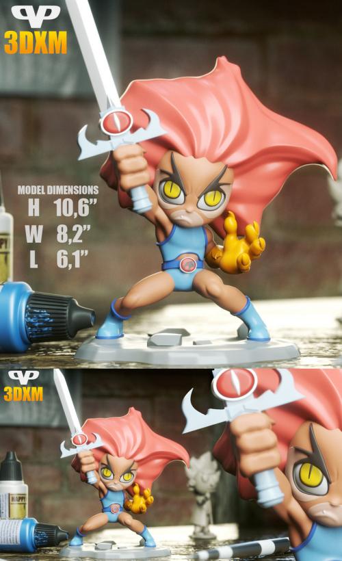 3DXM – Lion-O Chibi – 3D Print Model