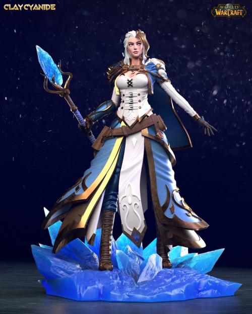 Jaina Proudmoore – World of Warcraft – 3D Print Model