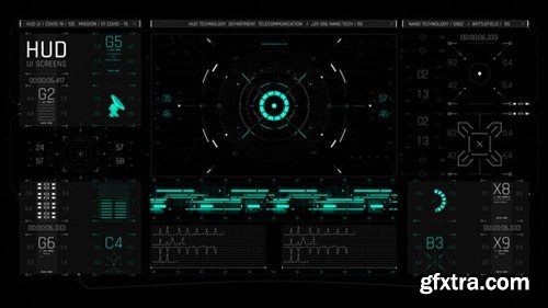 Videohive HUD UI Game Interface 06 54499934