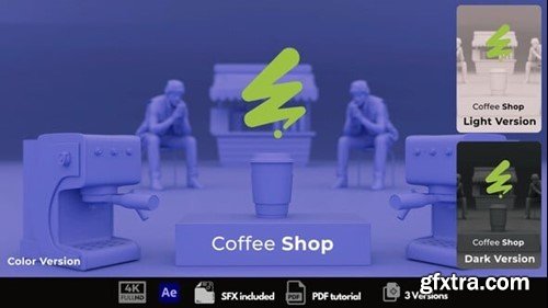 Videohive Coffee Shop Intro 54519349