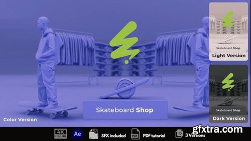 Videohive Skateboard Shop Opener 54500921