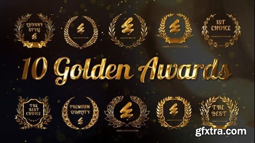 Videohive 10 Golden Awards 54526249