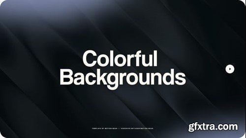 Videohive Colorful Backgrounds 54525580