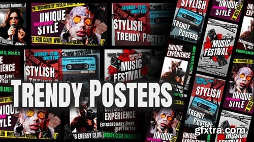 Videohive Trendy Posters 54525874