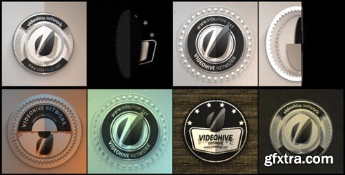 Videohive Four Retro Badges 3072823