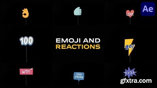 Videohive Emoji And Reactions for After Effects 54519656