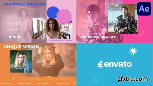 Videohive Colorful Fashion Slides for After Effects 54521845