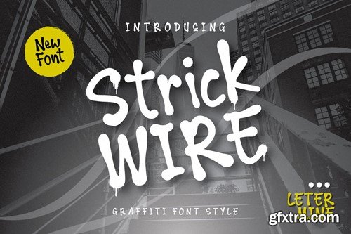 Strick Wire - Script Handwritten KLCYY2K